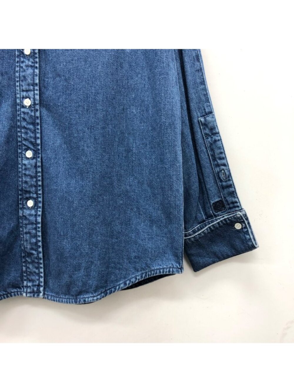 Loewe Blue Washed Denim Shirt - Picture 4 of 6